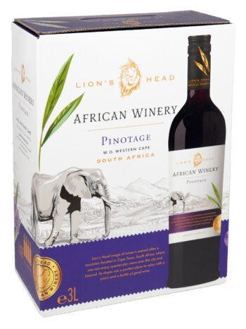 African Winery Pinotage 300cl BIB