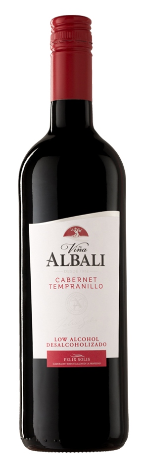 Vina Albali Cabernet Tempranillo безалкогольное 75cl
