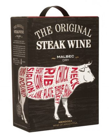 The Original Steak Wine Malbec 300cl BIB