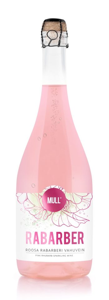 MULL Rabarber Pink Sparkling Wine 75cl