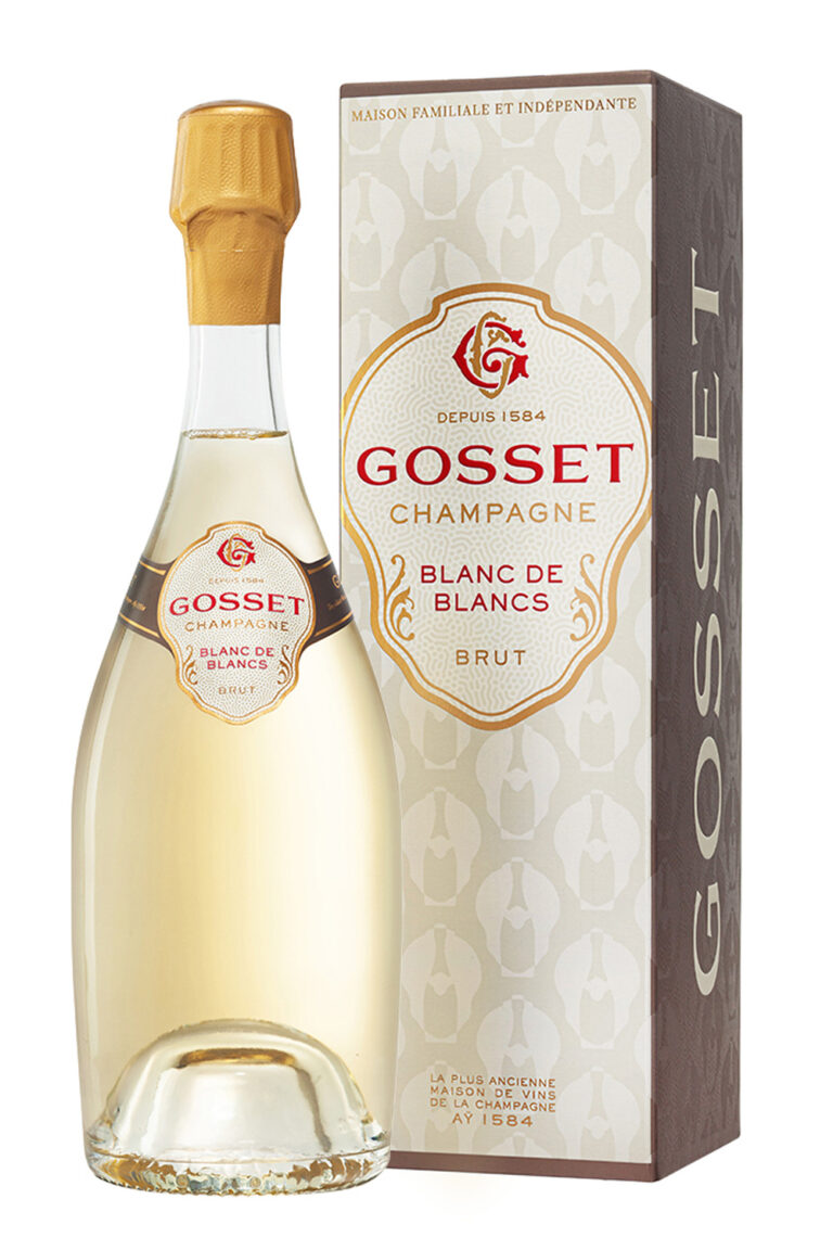 Gosset Grand Blanc de Blancs Brut Champagne 75cl giftbox
