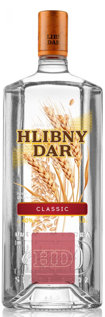 Hlibny Dar Classic Vodka 100cl