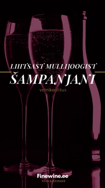 Vahuveinikoolitus 11.10 – Lihtsast mullijoogist šampanjani vol.3