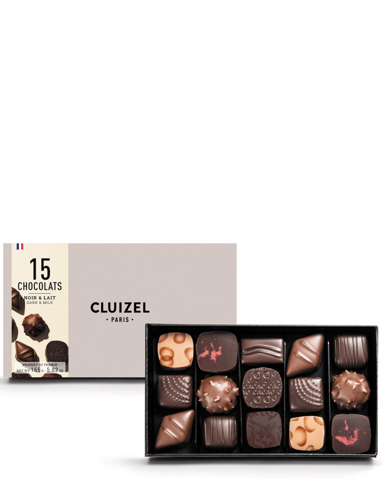 Michel Cluizel kinkekarp 15 šokolaadiga 165g