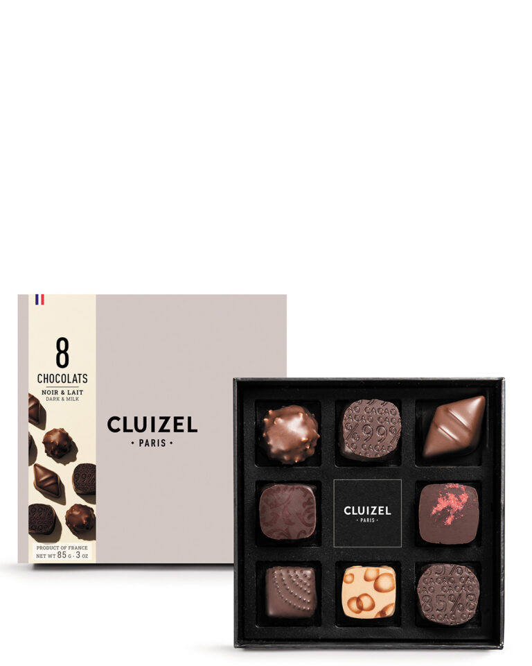 Michel Cluizel kinkekarp 8 šokolaadiga 85g