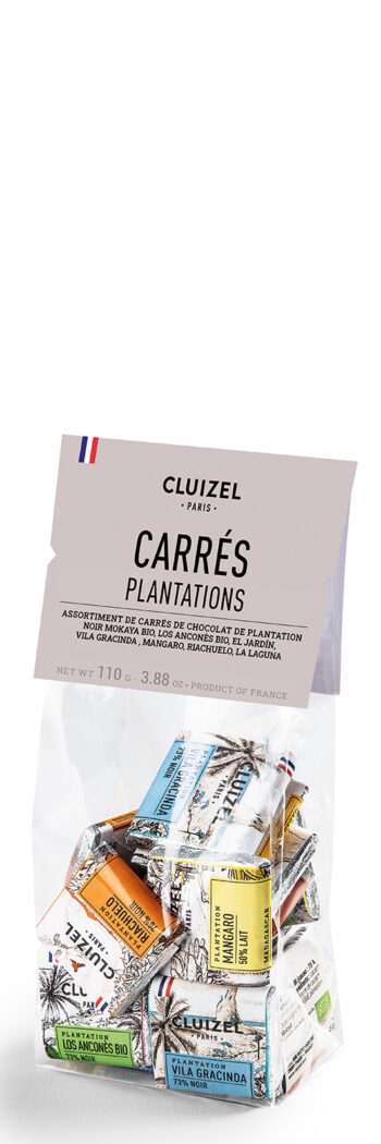 Michel Cluizel Carres Plantation (pouch) šokolaad 110g