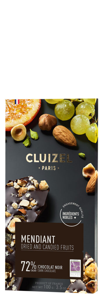 Michel Cluizel Mendiant 72% tume šokolaad 100g
