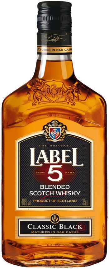 Label 5 Classic Black Scotch Whisky 35cl