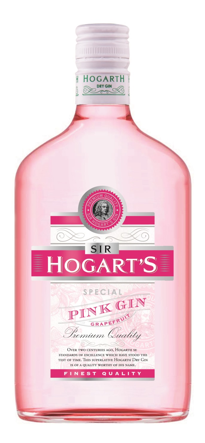 Hogarth Pink Gin 70cl