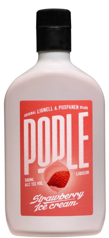 Pople Ликер с клубничным мороженым 50cl PET