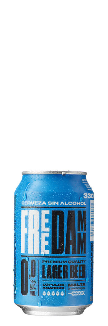 Free Damm Alcohol-Free Beer 33cl CAN