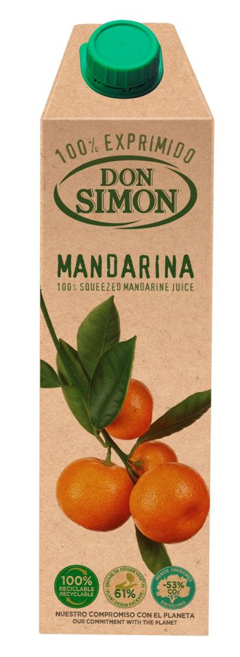 Don Simon 100% выжатый мандариновый сок 100cl tetra