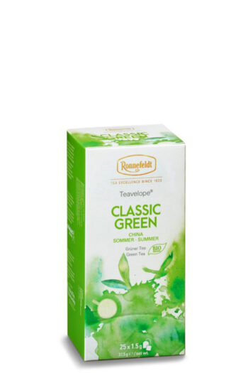 Ronnefeldt roheline tee Classic Green Organic 25×1.5g