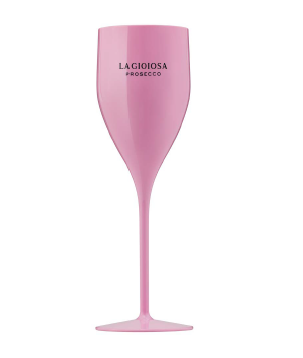 La Gioiosa vahuveinipokaal polümeer 18cl roosa