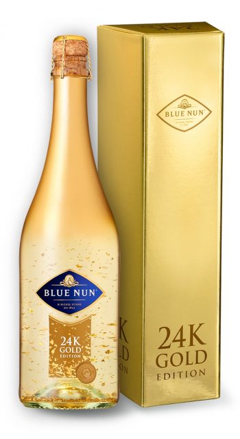 Blue Nun 24K Gold Edition 75cl kuldses kinkekarbis