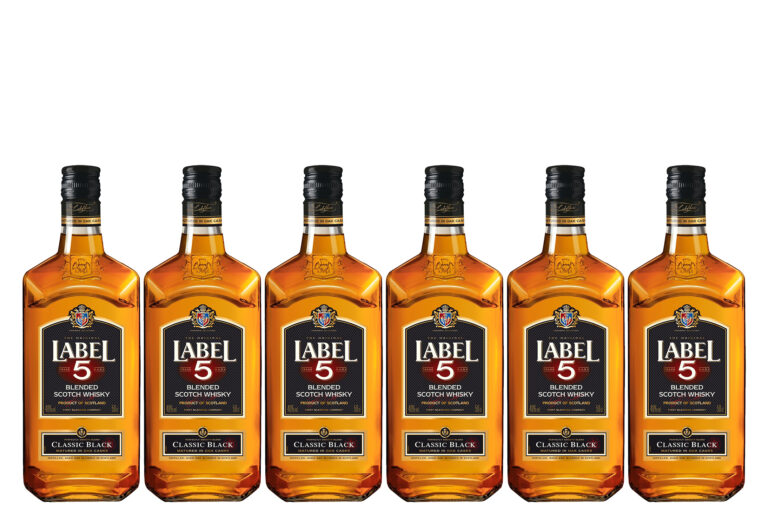 Kastipakkumine – Label 5 Classic Black Scotch Whisky 50cl *6