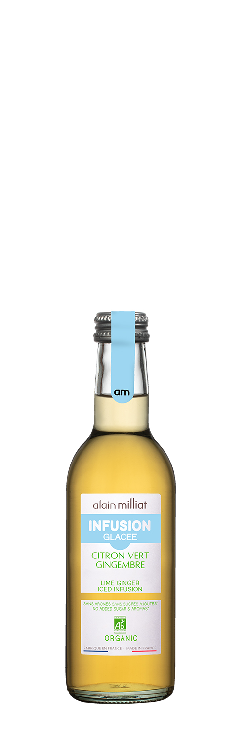 Privaatpostitus: Alain Milliat Organic Lemon Ginger Lemonade 25cl