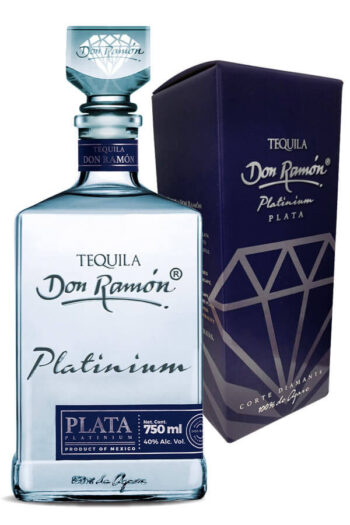 Don Ramon Platinum Plata Tequila 70cl giftbox
