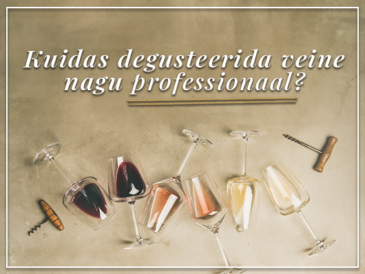 Kuidas degusteerida veine nagu professionaal?